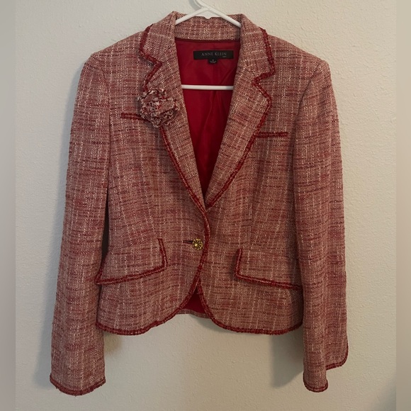 🏷️Anne Klein Vintage Tweed Jacket - Picture 2 of 3